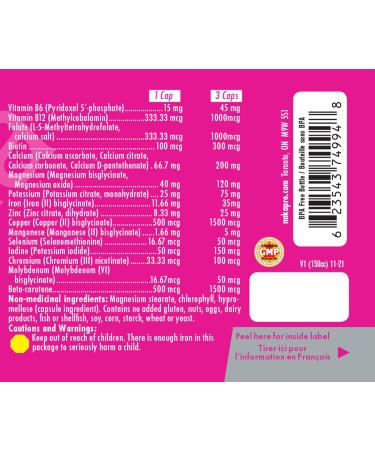 Naka Platinum Essential Prenatal - Multivitamin 30 Caps - Buy Online on GoSupps.com