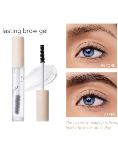  Veeteah Clear Eyebrow Gel | All-Day Clear Eyebrow Glue - Quick Dry Styling Gel Clear Eyebrow Setting 3ml for Makeup - Buy Online on GoSupps.com