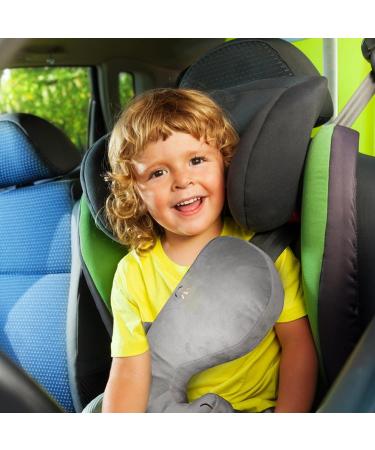 Pinkgarden Kids Seat Belt Pillow with Neck Support - Whale Design | Soft Plush Cushion for Car Safety | Boys and Girls Travel Accessory - Buy Online on GoSupps.com