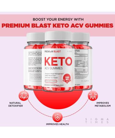 Premium Blast Keto ACV Gummies - Weight Loss Management with Apple Cider Vinegar - 180 Gummies - Buy Online on GoSupps.com