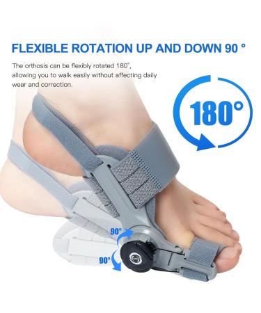 Bunion Corrector - Adjustable Orthopedic Splint with Non-Slip Big Toe Separators for Pain Relief & Deformation Prevention | International Shipping Available - Buy Online on GoSupps.com