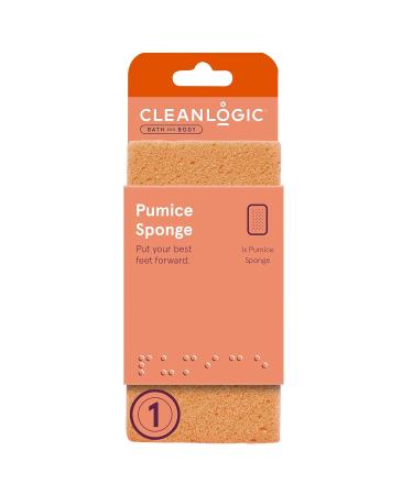 Cleanlogic Pumice Sponge Assorted Colors 6-Pack for Bath and Body - Buy Online on GoSupps.com