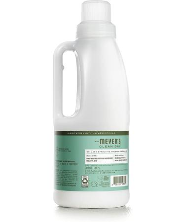 Mrs. Meyer's Clean Day Fabric Softener - Basil Scent, 32 fl oz | Eco-Friendly Laundry Care - Buy Online on GoSupps.com