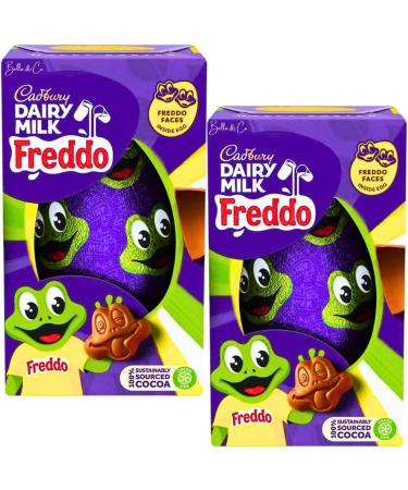 2x Freddo Faces Chocolate Easter Eggs | Easter Eggs For Kids | Perfect for Easter Gift | Perfect for Egg Hunt | Chocolate Gifts | Chocolate Easter Egg 2024 | Easter Party | 96g - Buy Online on GoSupps.com