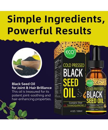 Black Seed Oil 100% Virgin Cold Pressed Organic Black Currant Seed Oil Black Cumin Seed Oil Super Antioxidant for Hair & Skin | Vegan Gluten-Free Non-Gmo 2fl Oz - Buy Online on GoSupps.com