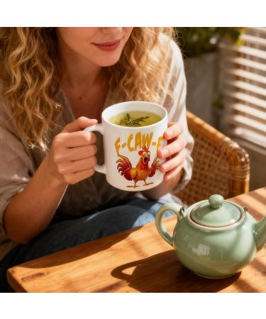 De Poulet Dr le - De Caf En C ramique De 12 Oz En C ramique Nouveaut Drinkware Th Chaud Cacao Jus De Lait De Boisson Froide Coll gues Femmes Amateurs De Poulet Hommes Faveurs | - Buy Online on GoSupps.com