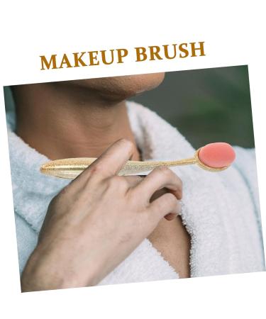 Angoily Foundation Brush - Versatile Blusher & Concealer Makeup Tool | Premium Sub-Golden Cosmetic Brush for Flawless Application - Buy Online on GoSupps.com