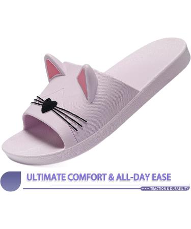 Vunavueya Shower & Bathing Shoes | Flip-Flops for Kids & Adults | Stylish Violet Slippers for Beach & Home | Sizes 30-44 EU - Buy Online on GoSupps.com