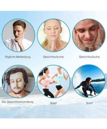 Shop Tafaftl 8-Piece Metal Hair Band Set - Unisex Non-Slip Wave Black Hair Ties for Sports & Yoga - Buy Online on GoSupps.com