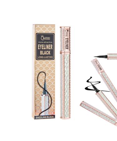Eye Liner Ink Waterproof Eye Liner Liquid Lash Eyeliner Quick Drying Makeup Cosmetics Tools For Women Girls For Offices Shopping Pochy