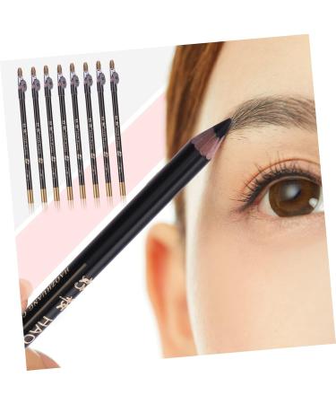TOVINANNA 24 Pcs Pencil Sharpener Eyebrow Pencil Lasting Eyebrow Pencil Women Makeup Pen Wooden Water Proof - Buy Online on GoSupps.com