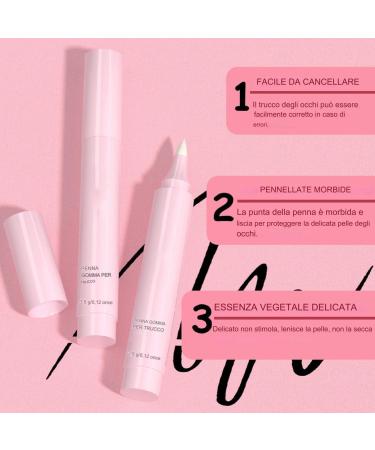 Makeup Pen - 3.5g Eye Makeup Pen Clean Removal | Crupole for Rubber Correction Removal Quick Fixing Tricks for Eyelid Lipstick - Buy Online on GoSupps.com