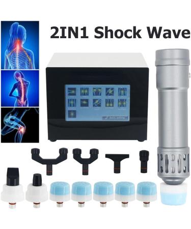 Portable Shock Wave Device for ED Pain Relief | Physiotherapy Massager & Chiropractic Device | Healthcare Silver - Buy Online on GoSupps.com