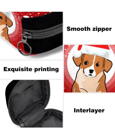 GIAPB Period Bag Sanitary Napkin Storage - Christmas Dog Design | Color2348 - Buy Online on GoSupps.com