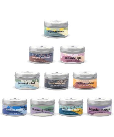 Sugared Lemon Soy Candle - Lemon Verbena Vanilla | 100% Natural Soy Wax | 30+ Hour Burn | Handcrafted in the USA | Perfect for Home & Office - Buy Online on GoSupps.com