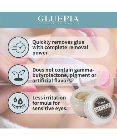 15g GLUEPIA Eyelash Extension Remover Cream - Low Irritation, Sensitive Skin Formula (Korean Made) - Buy Online on GoSupps.com