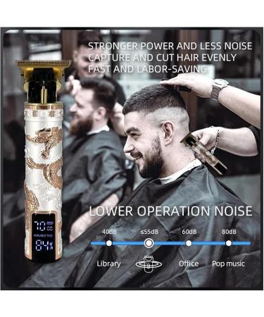 Razors LCD Digital Display Electric Hair Clipper - Professional & Household Use (Black Gold Medusa - Buy Online on GoSupps.com