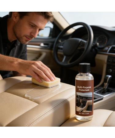 Leather Care Balm 3.9-inch Leather Cleaning Cream | Polishing Wax Color Restoration - 100 ml Nourishing Protective Shine for Bags Furniture Car Seats Jackets Care - Buy Online on GoSupps.com