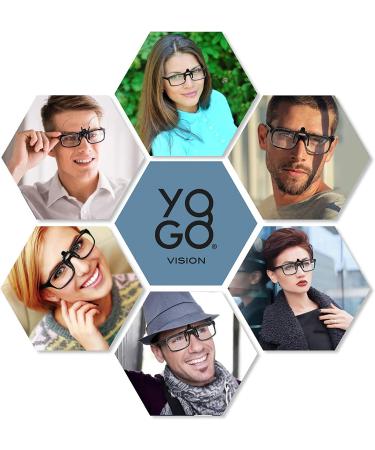 Blue Light Clip on Computer Glasses - Digital Eyestrain Relief for Video Gaming - Protect Eyes from Fatigue and Dryness (1 Pack) - Buy Online on GoSupps.com