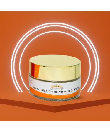 Gold Cosmetics Vitamin C Day Cream Moisturizer with SPF 25 - Multi-Purpose Skin Care (30 ml) | International Shipping - Buy Online on GoSupps.com