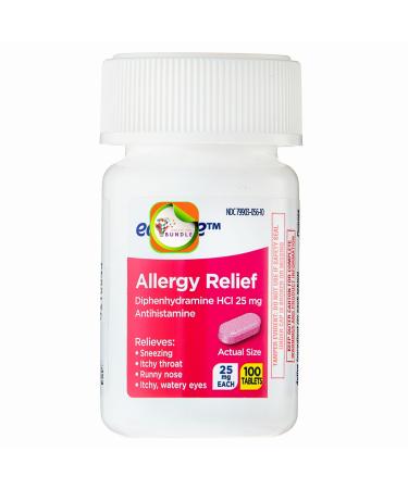 Equate 25 mg 100ct Tablets + Create Sticker