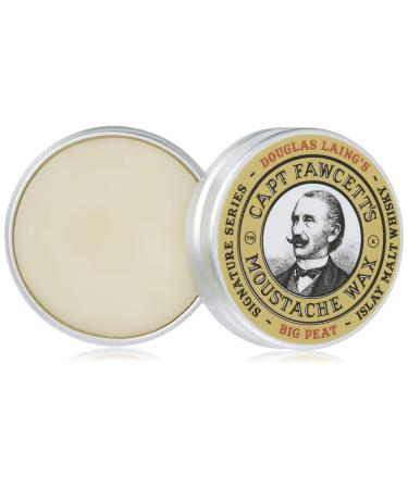 Captain Fawcett's Big peat Islay Malt Whisky Moustache Wax (15ml)