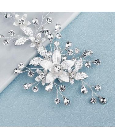 Hair accessoriesHairpin Hair Clips Fashion Barrettes Hairpins for Women Ladies Girls Headwear Tools Accessories Ancient Style Hair Edge Clips Wedding Bride Dress Accessory Handmade Flower - Buy Online on GoSupps.com