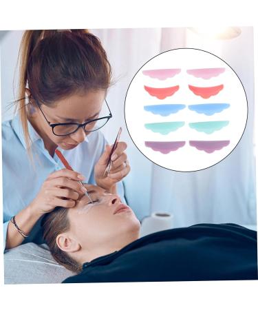 10 Pairs Grafting Eyelash Spacer Lash Lift Brush Perming Eyelash Pad Eyelash Curler Refills Pads Eyelash Grafting Pad Eyelash Grafting Gasket Eyelash Beauty Supplies BIUDECO - Buy Online on GoSupps.com