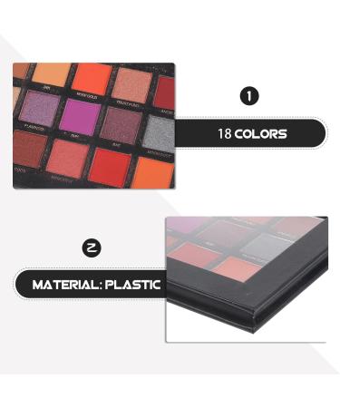 POPETPOP 18 Matte Eyeshadow Eye Shadow Palettes Eyeshadow Matt Eyeshadow Palette Cosmetic Miss Tray - Buy Online on GoSupps.com