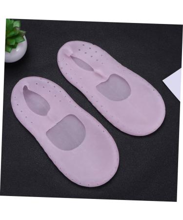 Housoutil 1 Pair Non-Slip Sock Boat Sock Womens Shoe Inserts Moisturizing Sock Ear Piercing Cleaning Solution Ladies Sock Cotton Finger Protectors Plantar Insoles Sebs Sock Miss Socks 22.90X9.50X4.00CM - Buy Online on GoSupps.com