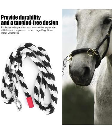 Pssopp 2.5m Lead Rope for Horse with Alloy Hooks - Weather Resistant Equestrian Lead Line - Buy Online on GoSupps.com