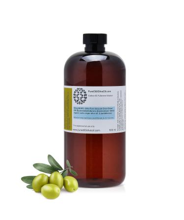 PureC60OliveOil C60 Olive Oil 500ml - 99.95% Ultra Pure Vacuum Oven Dried 400mg/500ml - Same Day Priority Shipping - from The Leading Global Producer - Buy Online on GoSupps.com
