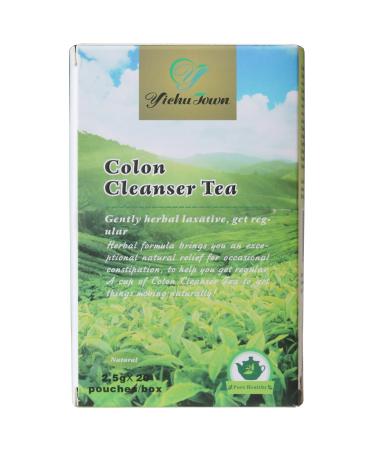 Wins Town Colon Cleanser Tea Herbal Laxative Tea Relieve Constipation and Body Detox Supports Healthy Gut and Digestion 20 Tea Bags