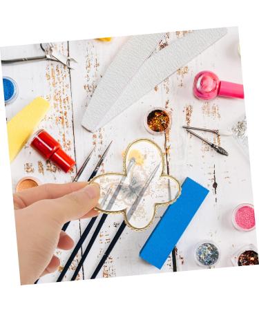 FRCOLOR Manicure Tool Set Colour Palette for Butterfly Nails Butterfly Nail Art Plates Nail Polish Plates for Nail Art Tools Nail Art Palette Mixing Polishing Plate Resin - Buy Online on GoSupps.com