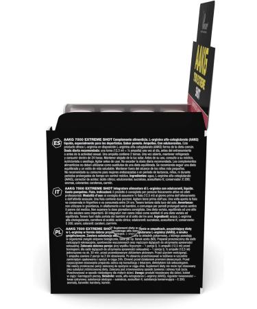 Olimp AAKG Extreme Shot 7500 Grapefruit Ampoules - Pack of 20 (24764) - Buy Online on GoSupps.com