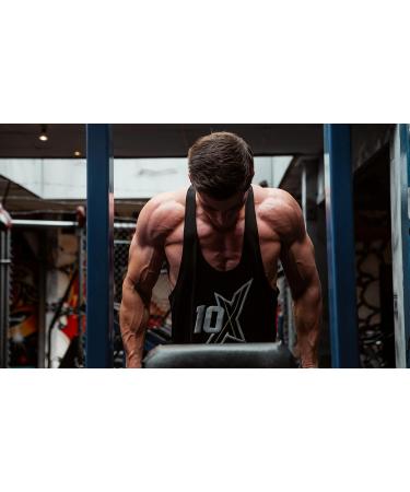 10X Athletic Non Stim Pre Workout Powder No Caffeine Beta Alanine Creatine Sugar Free Vegan Low Calorie Various Flavours 600g 25/50 Servings (Blue Raspberry) - Buy Online on GoSupps.com