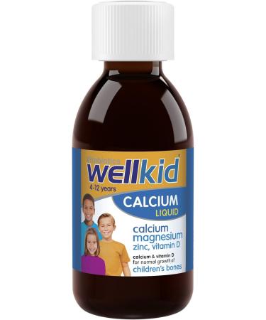 Wellkid Vitabiotics Calcium Liquid 150ml - Essential Child Nutrition - Buy Online on GoSupps.com
