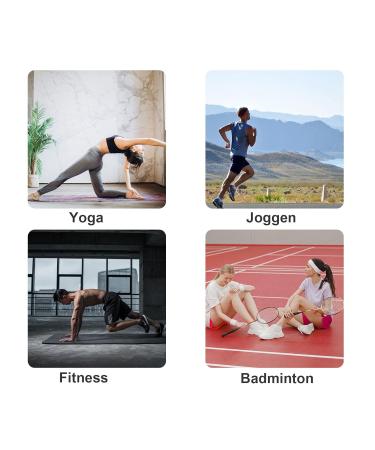 Yeloumiss Ankle Support - 2 Elastic Bandages for Sports Arthritis Pain Relief & Injury Recovery (Large) - Buy Online on GoSupps.com