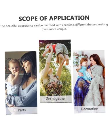 minkissy 1pc Snowflake Mesh Hair Clip Snowflake Gauze Hairpin Fairy Hair Accessory Chic Hair Accessories Stage Hairpin Hair Clips Hair Pin Girls Hair Clip Performance Hair Clip Props Child 13x21cm Blue - Buy Online on GoSupps.com