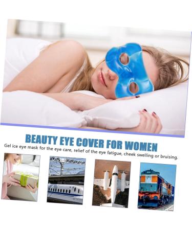 Housoutil Ice Eye Mask Hot Eye Mask Sleeping Eye Mask Ice Eye Cover Cold Hot Compress Blinder Cold Hot Compress Mask Cooling Blinder Cold Compress Eye Mask Plastic Girl Baffle - Buy Online on GoSupps.com