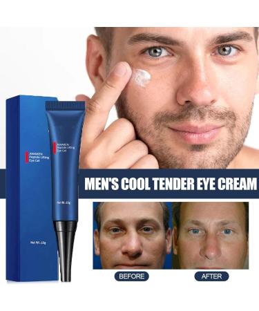 Awaken Peptide Depuffing Eye Gel Anti-Aging Moisturizing Eye Cream for Men Anti-Wrinkle Firming Eye Serum for All Skin Types Firming and Lifting (2pcs) - Buy Online on GoSupps.com