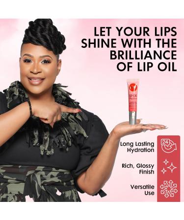 Experience the must-have lip oil! Lip Oil made with Black seed Grapeseed and Vitamin E Oils Juicy By Mon Cheri (Mint Chocolate) - Buy Online on GoSupps.com