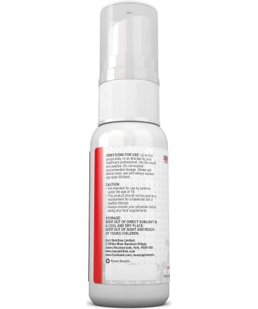 Vegan Vitamin B12 Spray 200g 50ml - Natural Apple & Blackcurrant Flavor - with CoQ10, Chromium & Green Tea Extract - Nu U Nutrition - Buy Online on GoSupps.com