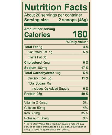 Vega Original Protein Vanilla Powder - 2lbs Tub | 20 Servings, 25g Protein, Vegan, 0g Sugar, 3g Fiber | Pea Protein for Men & Women - Buy Online on GoSupps.com