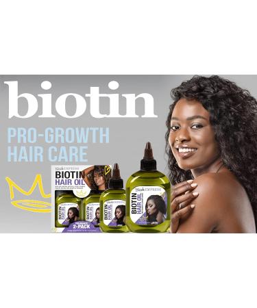 Empress Biotin Hair Oil 2.5 oz. - Smooth & Shine Pro-Growth Formula - Buy Online on GoSupps.com