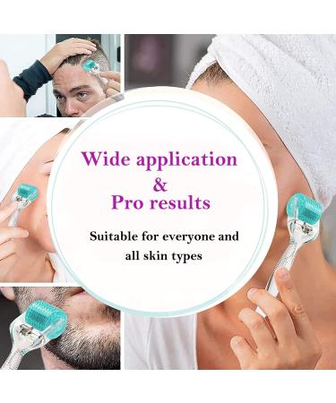 Angel Kiss Derma Roller 0.25mm Genuine Needle - 192 Microneedling Stainless Steel Microneedle Roller for Facial Skin Care - Buy Online on GoSupps.com