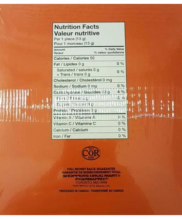 carnaby sweet Candy Cane Peach Flavor Gift Holiday Christmas Kid Family - Buy Online on GoSupps.com