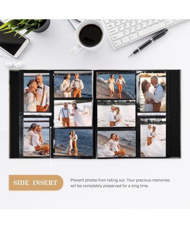 Finksy Linen Hardcover Photo Album 4x6 600 Photos Large Capacity for Family Wedding Anniversary Baby Vacation 600 Pockets Grey - Buy Online on GoSupps.com