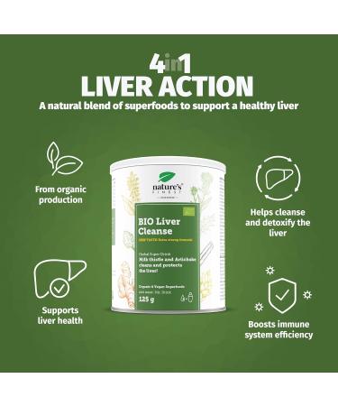 Nature's Finest by Nutrisslim - Healthy Liver Bio Detox & Cleanse | Natural Superfood with Daring Thistle Artichoke Spirulina & Chlorella | International Shipping - Buy Online on GoSupps.com