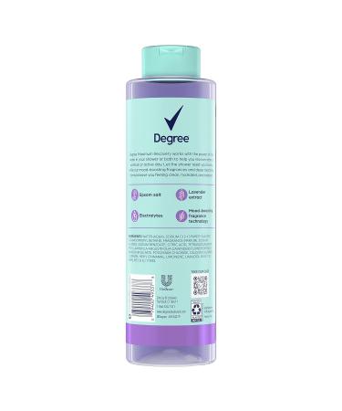 Degree Maximum Recovery Body Wash and Soak - Lavender Extract + Epsom Salt - 22 Fl Oz (Pack of 4) - Buy Online on GoSupps.com